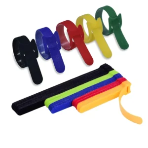 CHINEE Custom Velcroes Cable Ties Printed Logo Hook and Loop Strap