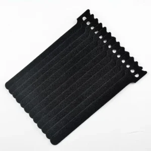 CHINEE Custom logo Factory Supply Nylon Cable Tie Hook and Loop Organizer Back to Back Cable Ties