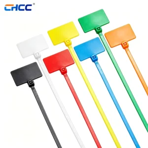 CHINEE Custom logo Nylon Cable Tie Self locking Polyamide Cable Tie Marker