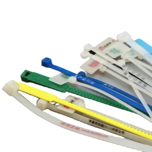 CHINEE Custom nylon printed hook and loop cable tie