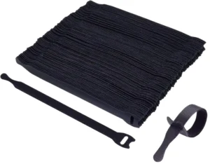 CHINEE Customizable Eco Friendly Heat Resistance Self Adhesive Nylon Cable Tie Adjustable Single Sided Strong Adhesive Hook Loop Strap