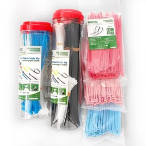 CHINEE Customizable Electrical Black PA66 Rohs Certified Nylon Professional Self-Locking Plastic Cable Ties