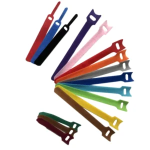 CHINEE Customizable Self-Adhesive Elastic Cable Tie Eco-Friendly Adjustable Hook and Loop Battery Strap Fastener