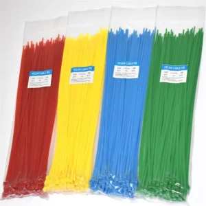 CHINEE Customized Color Cable Ties with UV Protection Material Nylon 66 Cable/Zip Ties