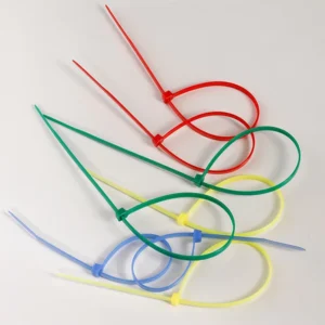 CHINEE Customized Color Different Size White Black Nylon Cable Tie Nylon Pa66 Cable Ties Cable Management Plastic Cable Ties