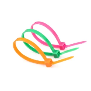 CHINEE Customized Color Nylon PA66 Cable Ties Plastic Self locking Zip Tie 3.6*100 Straps