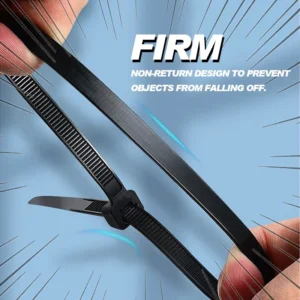 CHINEE Customized Colorful UV Heat Resistant Self-Locking Nylon 66 Cable Tie ROHS+CE+REACH Approved 94V-2 Fire Industrial