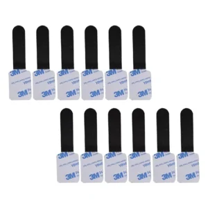 CHINEE Data Cable Tie Self adhesive Velcro Cable Organization Wire Household Corner Desktop Wire Fixing Tape Hook Ring
