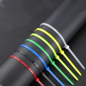 CHINEE Different Sizes Black White Nylon Cable Ties Self-locking Wire Wraps Cable Management Straps