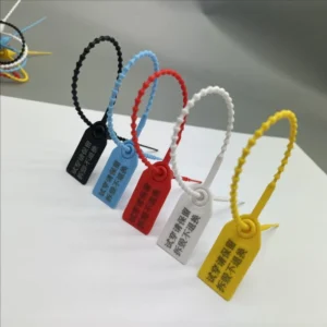 CHINEE Disposable Nylon Cable Tie Shoes Bags Clothes Anti theft Buckle and Anti transfer Custom Plastic Lead Sealing