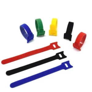 CHINEE Double Side Self Locking Self Adhesive Eco Friendly Nylon Cable Ties Hook Loop Straps Non Slip Reusable Customizable Strong