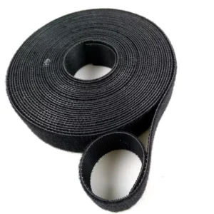 CHINEE Double Sided Adhesive Hook and Loop Tape Roll Self Gripping Cable Ties for Wire Bundling and Organization