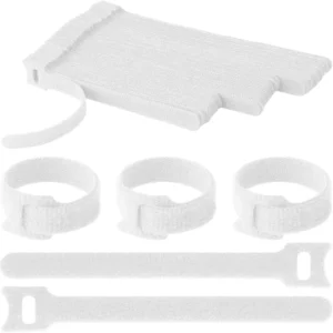 CHINEE Double Sided Eco Friendly Waterproof Heat Resistant Cable Ties Fastener Self Adhesive Hook and Loop for Office Use