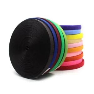 CHINEE Double Sided Heat Resistance Back to Back Hook and Loop Tape Eco Friendly Soft Polyester Nylon Strong Adhesive Shoes