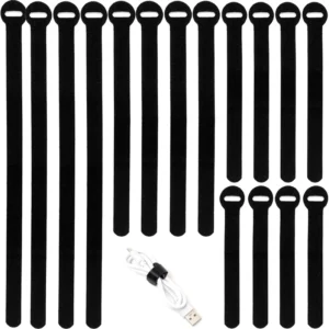 CHINEE Double Sided Reusable Heat Resistant Self Adhesive Hook Fastener Tape Eco Friendly Cable Ties for Shoes Bags Garment