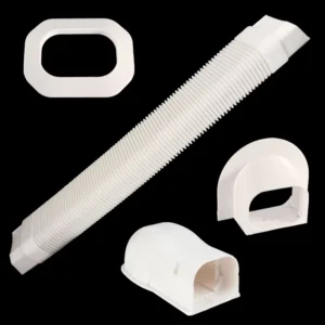 CHINEE Ductless Line Set Cover Kit AC Slim Duct Pipe Air Conditioner Mini Split HVAC Tools air Conditioning Spare Parts Accessories