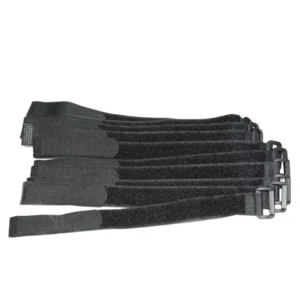 CHINEE Durable Hook Loop Cable Tie with Adjustable Strap for Outdoor & Indoor Cable Fixing