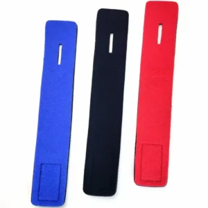 CHINEE Durable Multi-color Neoprene Customized Fish Accessories Tackle Tie Fishing Rod Straps With Adjustable Hook and Loop Cable Tie