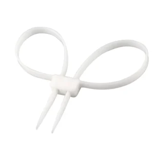 CHINEE Durable Plastic Handcuff Tie Double Self Locking Cable Wire Zip Ties High Tensile Strength Nylon 66 Cable Ties