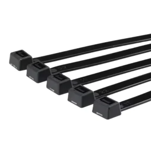 CHINEE Durable Using Various 12x600mm Black white Multi Color Zip Self Locking Nylon Cable Ties