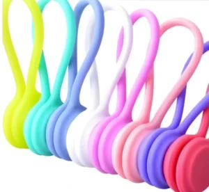 CHINEE Earphone style Magnetic Coil Winder Multi-purpose Strong Magnetic Data Cable Organizer