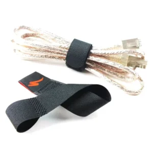 CHINEE Easy Pull Tab Custom Hook and Loop Cable Tie with Label
