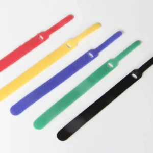 CHINEE Eco-Friendly Cable Ties Self-Adhesive Velcroes with Double Sided Hook and Loop Recyclable