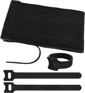 CHINEE Eco-Friendly Double Sided Nylon Strap Fasteners Hook and Loop Self Adhesive Tape T Shape Adjustable Cable Tie