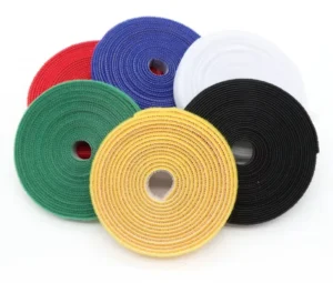 CHINEE Eco Friendly Reusable Double Sided Self Adhesive Heat Resistant Hook Loop Ties Cable Organizer for Back to Back Cable Management