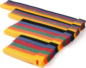 CHINEE Eco Friendly Waterproof Nylon Adhesive Cloth Shoulder Strap Reusable Hook Loop Velcroes Cable Ties Tape