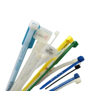 CHINEE Eco-friendly Custom logo Printed Reusable Heat Resistant Cable Tie Ties