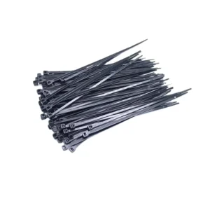 CHINEE Electronic Nylon 6.6 Cable Ties 3x120mm UV Resistant Self-Locking 18lbs
