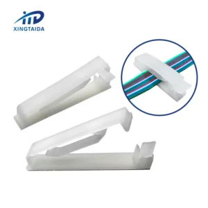 CHINEE FCT 30 Self adhesive Cable Clip Multipurpose Cable Clamp Organizer Plastic Mountable Flat Wire Clamp Cord Management