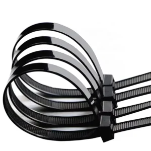 CHINEE Factory 13.7 Inch Self Locking Zip Ties Heavy Duty Nylon Cable Ties 120lbs Tensile Strength Black White Plastic Tie Wraps