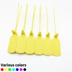 CHINEE Factory Customized Plastic Label Seal Tag Container Lock Seal Disposable Security Plastic Seal