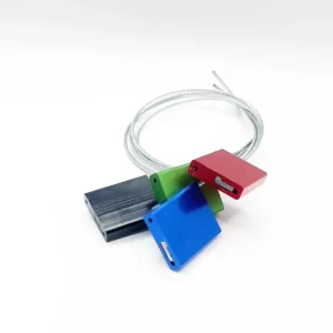 CHINEE Factory Customized Size High Security Seals Anti tamper Shipping Tie Steel Wire Cable Seals