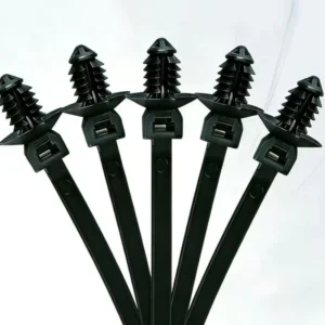 CHINEE Factory Direct Christmas Tree Push Mount Self Locking Fir Tree Head Heat Resistant Corrosion Cable Tie