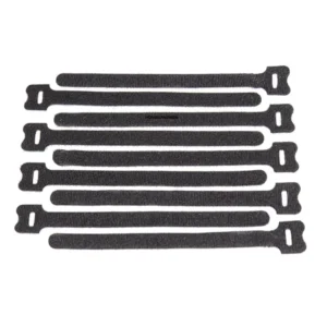 CHINEE Factory Direct Sale Back to Back Cable Tie Hook and Loop Cable Strap Wires Fastener Colorful Reusable
