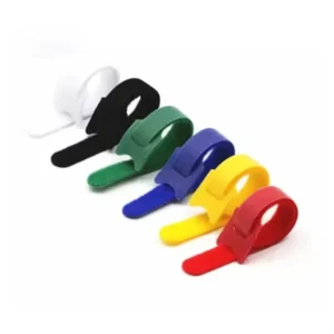 CHINEE Factory Direct Supply of Velcro Self adhesive Back to back Zip Ties Data Cable Bundling Zip Ties Colored Nylon Velcro