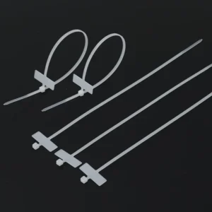 CHINEE Factory Direct Zip Cable Tie with Label Self Locking Nylon Cable Marker Ties