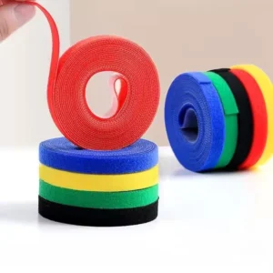 CHINEE Factory Double Sided Hook and Loop Straps Multi Colour Velcroes Cable Ties Wire Management for Home Office Data Center