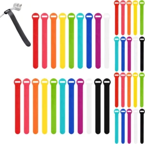 CHINEE Factory Free Samples Hook and Loop Cable Ties Multi Purpose Self Locking Nylon Strap Cable Ties for Home and Office