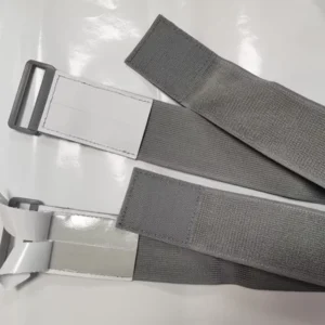 CHINEE Factory Logo Reusable Battery for Velcro Straps Double Sided Eco Friendly Nylon Soft Hook Loop Cable Ties with Plastic Buckle