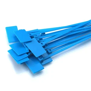 CHINEE Factory Marking Cable Ties Can Be Written on the Label Cable Ties Nylon Material Black and White Color