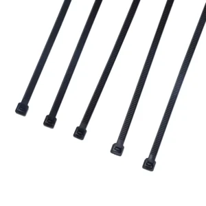 CHINEE Factory Nylon66 Self-Locking Cable Ties UV Resistant Steel Plastic Materials Strong Zip Ties 100mm Length and 2.5mm Width