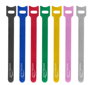 CHINEE Factory Price Nylon Double Side Self Locking Cable Ties Back to Back Hook and Loop Strap