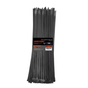 CHINEE Factory Self locking Nylon Cable Ties Zip Wraps 7.6*250MM Nylon Wire Tie Wraps
