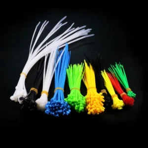 CHINEE Factory Supply Black White Self Locking High Temperature UL94 V2 Fire Resistant CE Certified Cable Ties