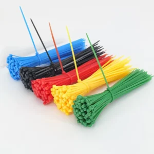 CHINEE Factory Supply Nylon 66 Self Locking Marker Cable Tie Colored Label Zip Tie 3.6x250mm for Electrical Wiring