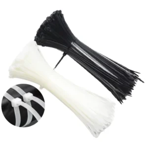 CHINEE Factory Supply Nylon Cable Ties in Various Sizes & Colors for Automotive & Electrical Wiring